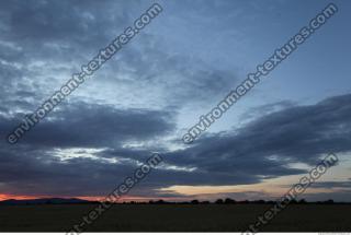 Photo Texture of Dusk Sky 0002